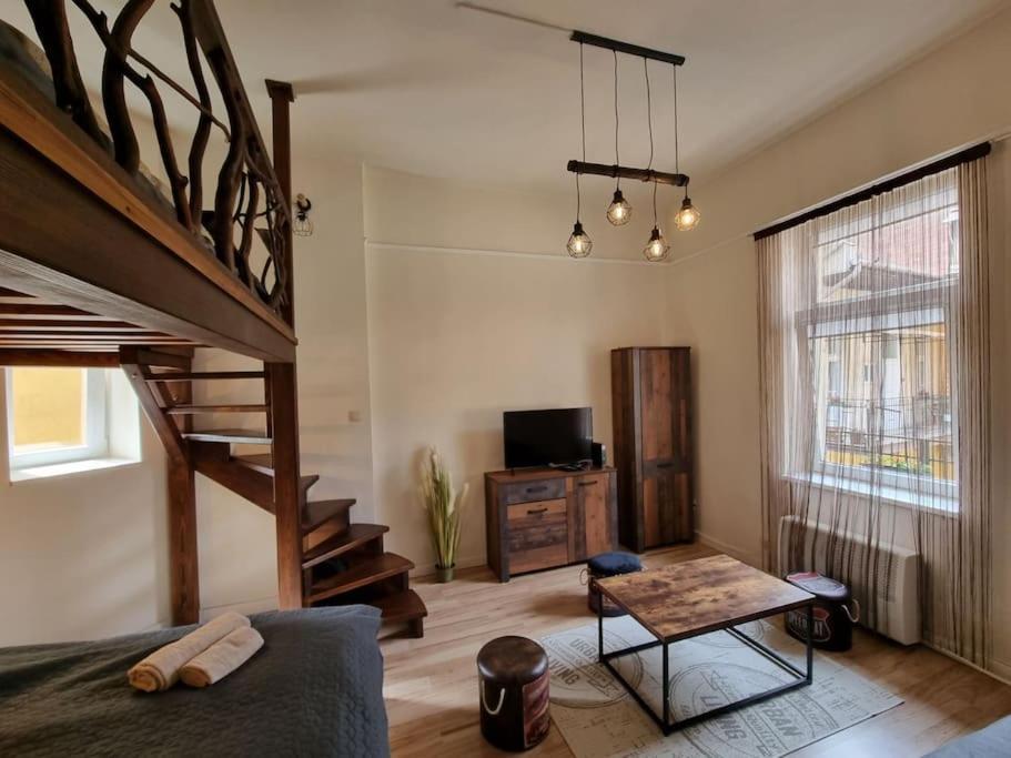 Vintage Apartman In City Center Miskolc Esterno foto