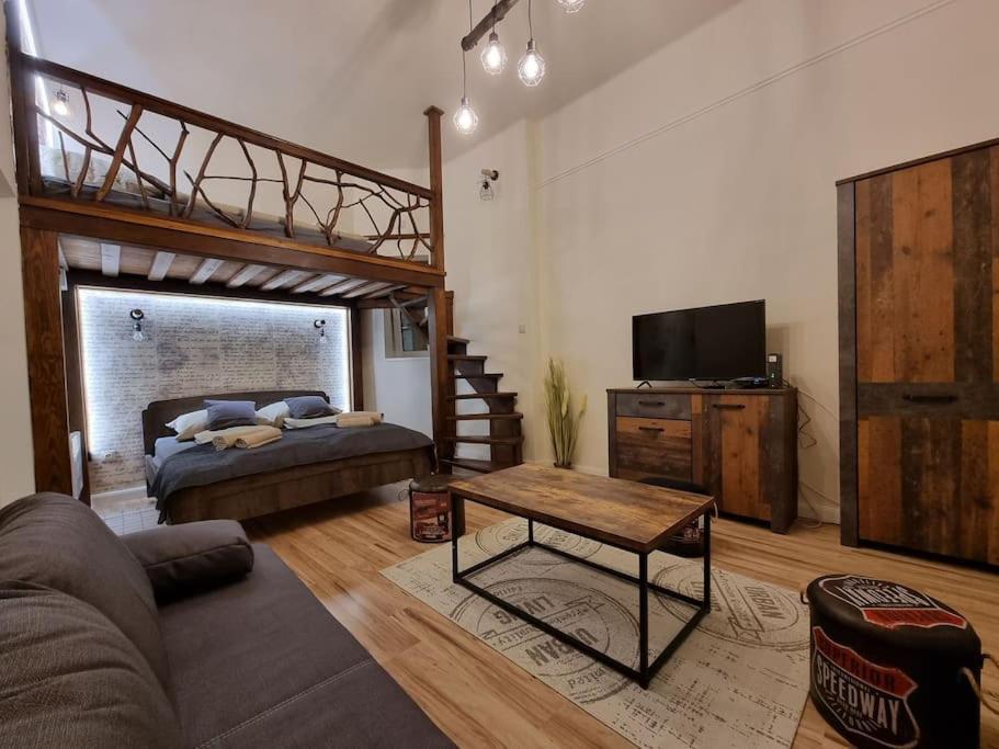 Vintage Apartman In City Center Miskolc Esterno foto