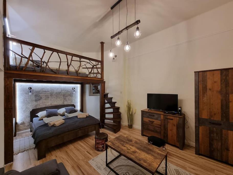 Vintage Apartman In City Center Miskolc Esterno foto
